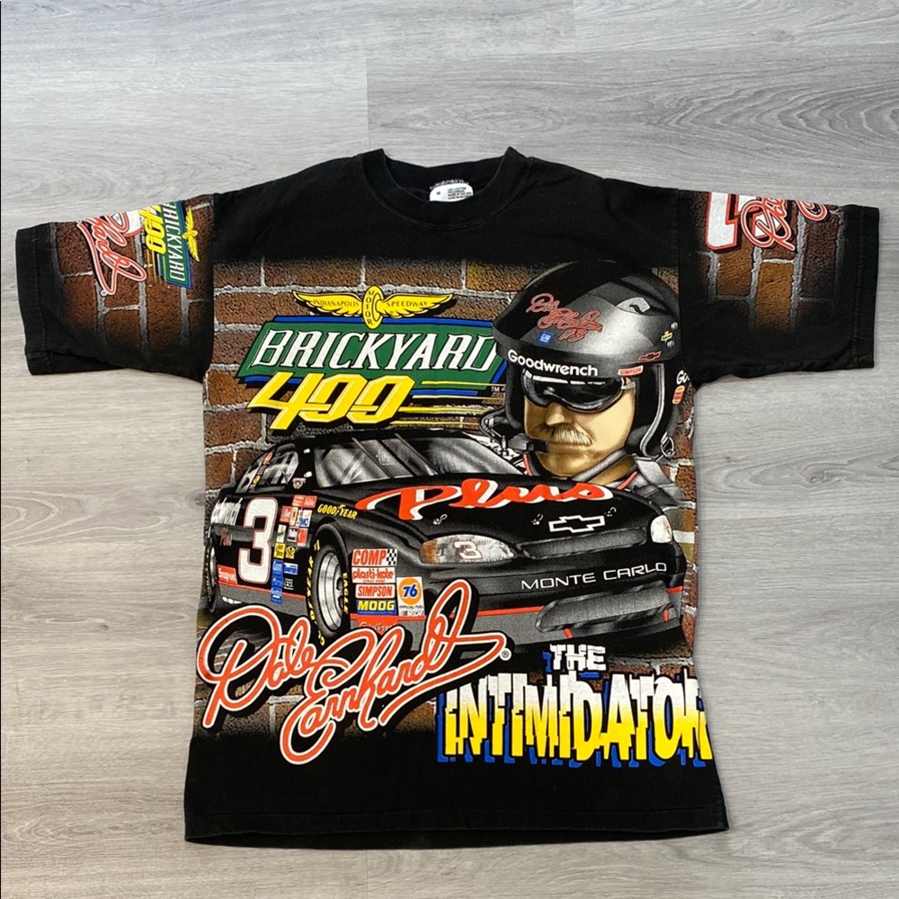 Vintage Brickyard 400 Graphic T-Shirt(Dale Earhart)